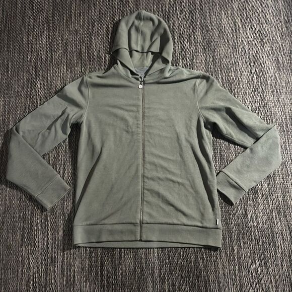 Vuori performance waffle zip hoodie - Picture 1 of 9